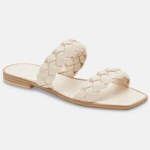 Dolce Vita Indy Flat Sandal (Ivory)